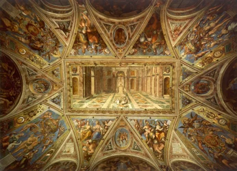Vault of the Room of Constantine, Triumph of the Christian Religion